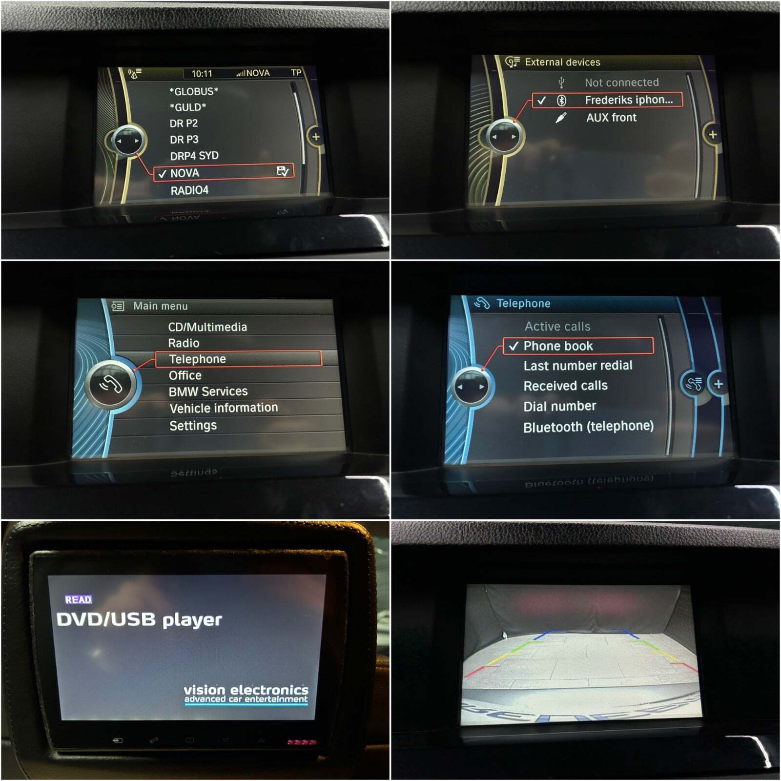 Grå BMW 520d fra 2011