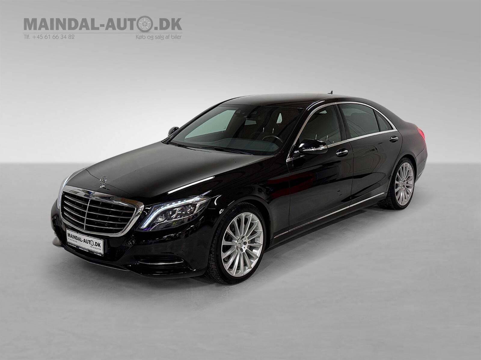 Sort Mercedes S350 fra 2014