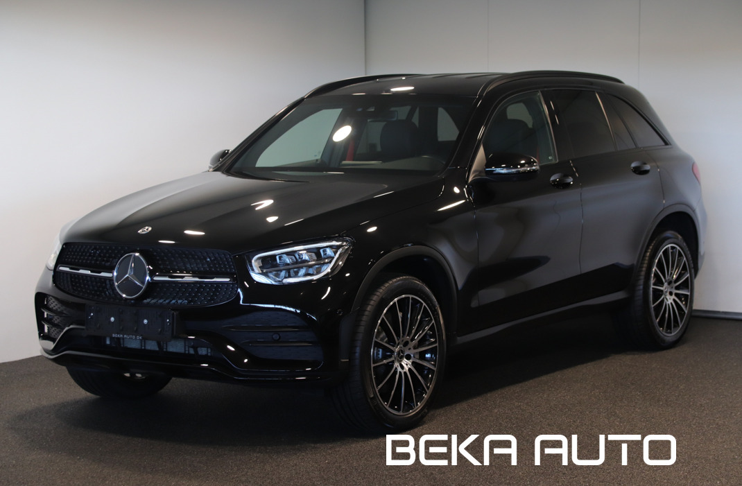 Sort Mercedes GLC300 de fra 2022