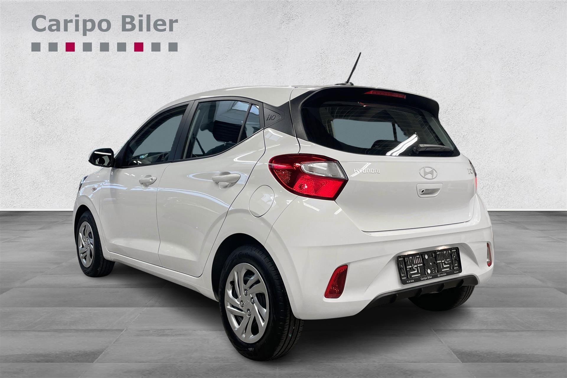 Hvid Hyundai i10 fra 2024