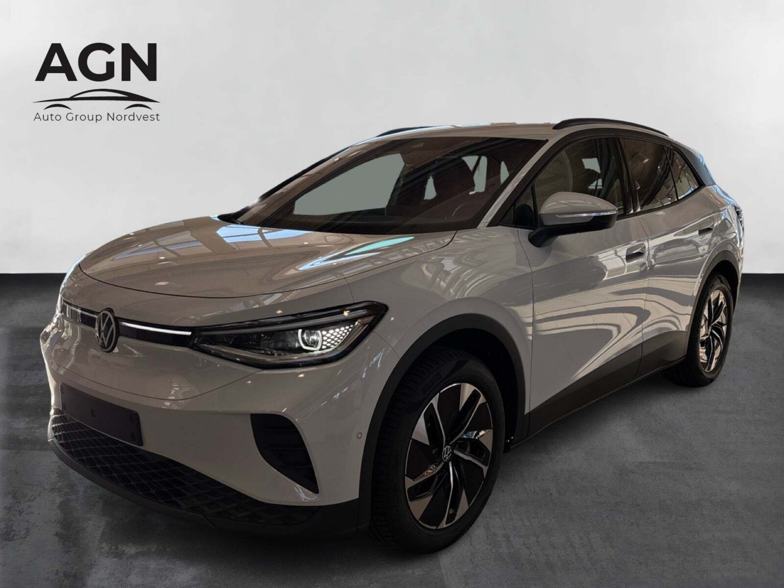 Hvid VW ID.4 fra 2025 set udefra