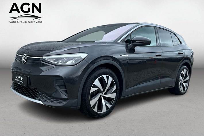 Grå VW ID.4 fra 2021 set udefra