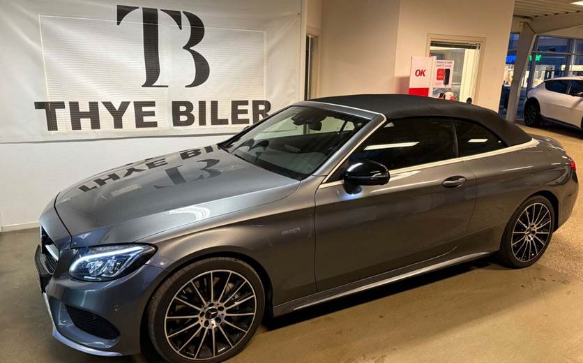 Mercedes C43 3,0 AMG Cabriolet aut. 4Matic