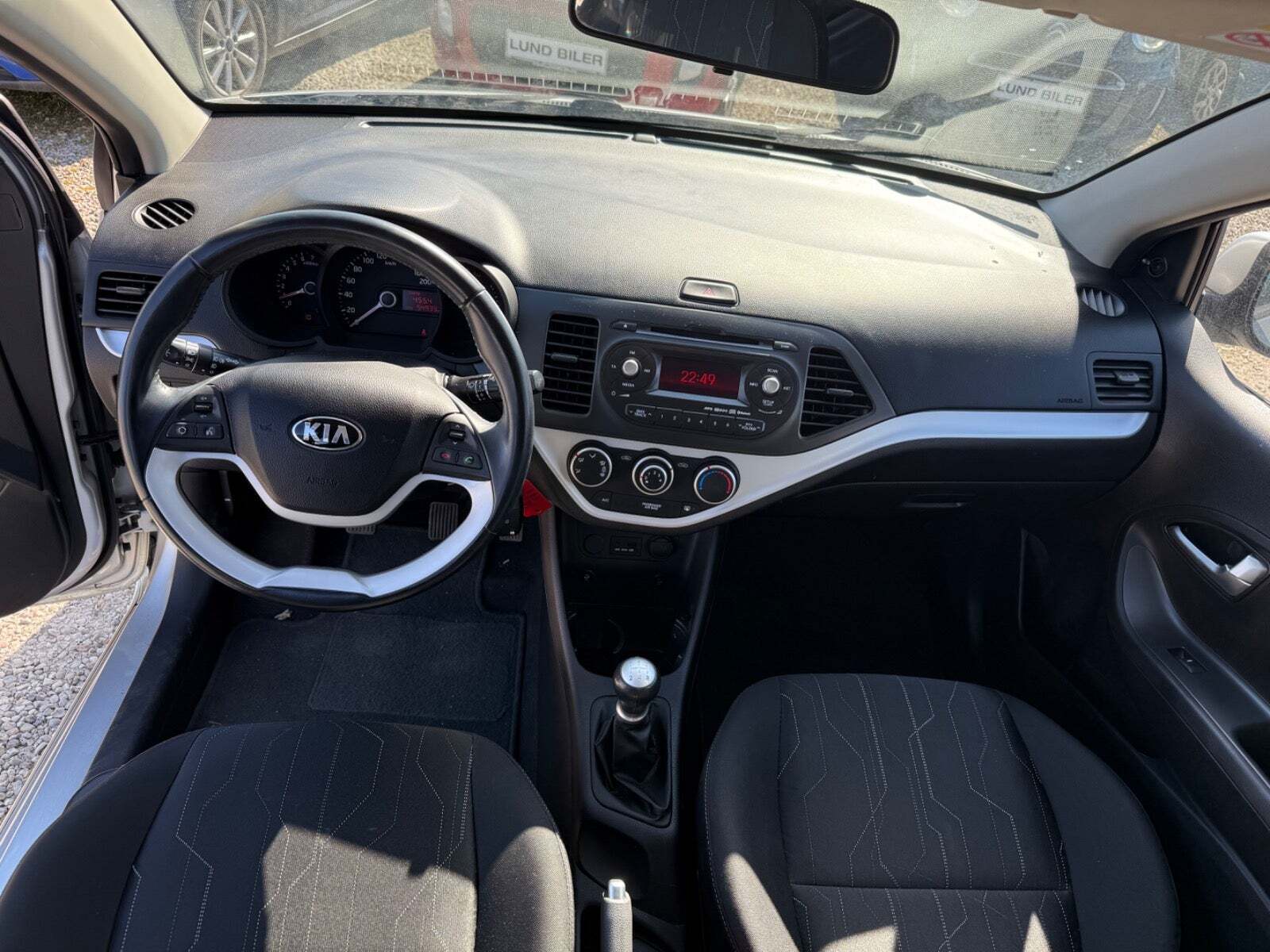 Sølv Kia Picanto fra 2015