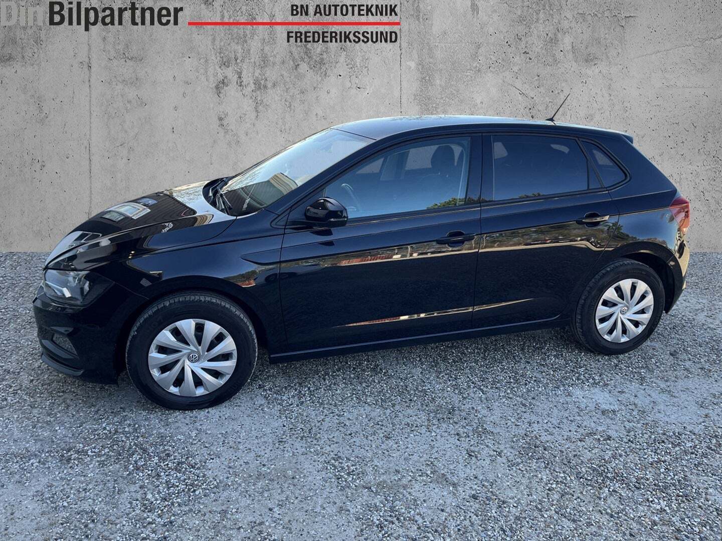 Sort VW Polo fra 2018