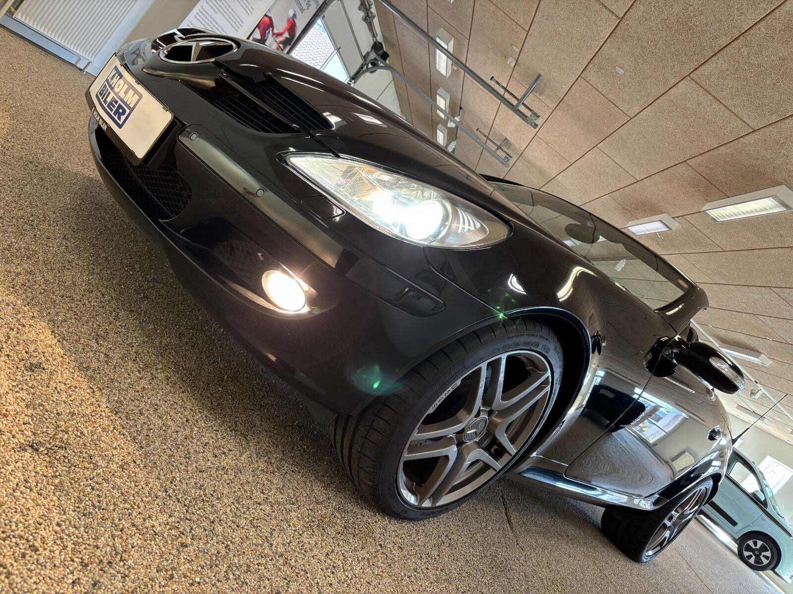 Sort Mercedes SLK350 fra 2004