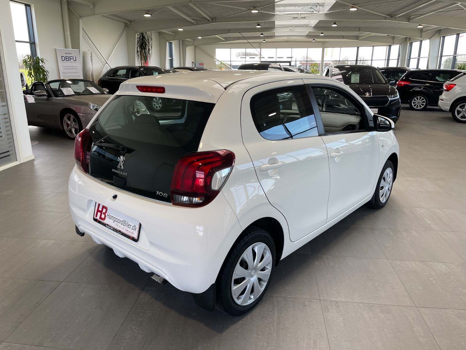 Hvid Peugeot 108 fra 2019