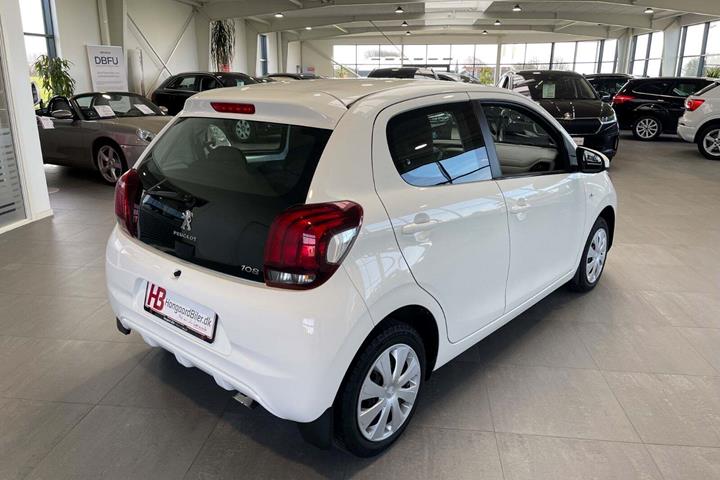 Hvid Peugeot 108 fra 2019