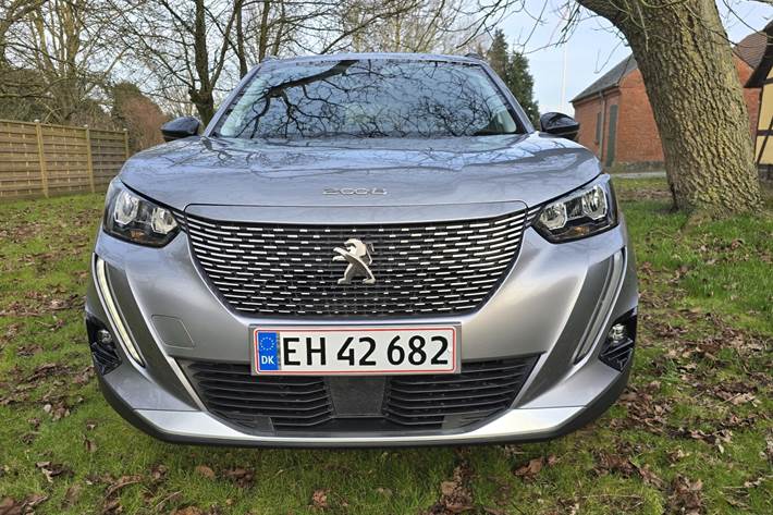 Grå Peugeot 2008 fra 2022