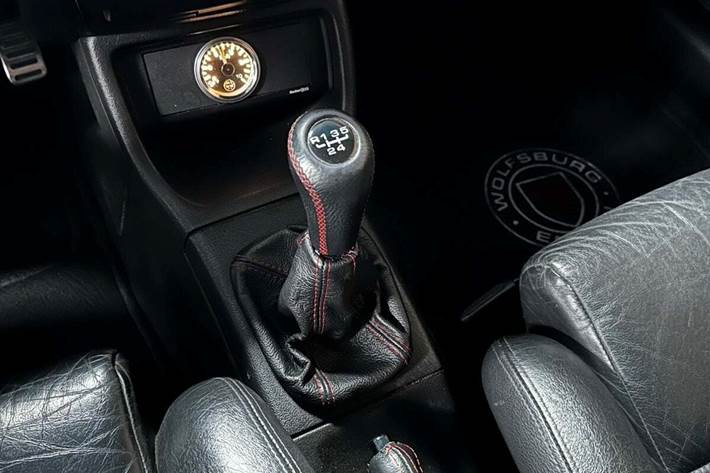 Blå VW Golf III fra 1996