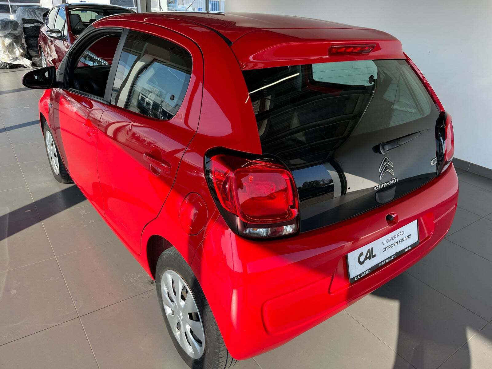 Rød Citroën C1 fra 2020