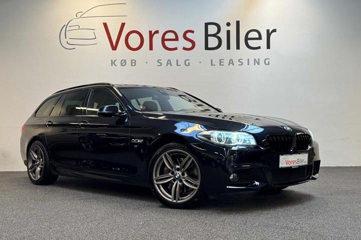 Sort BMW 535d fra 2016