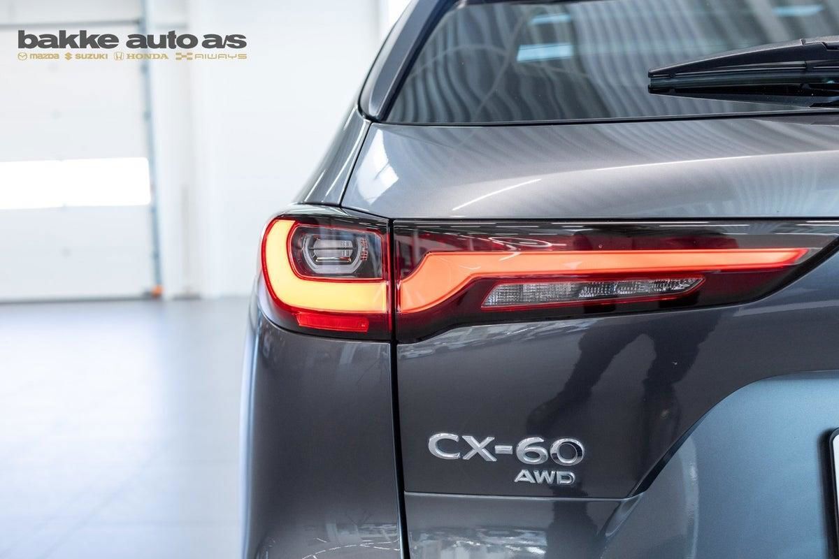 Mazda CX-60 2,5 e-Skyactiv  Plugin-hybrid DKK AWD 327HK 5d 8g Aut.