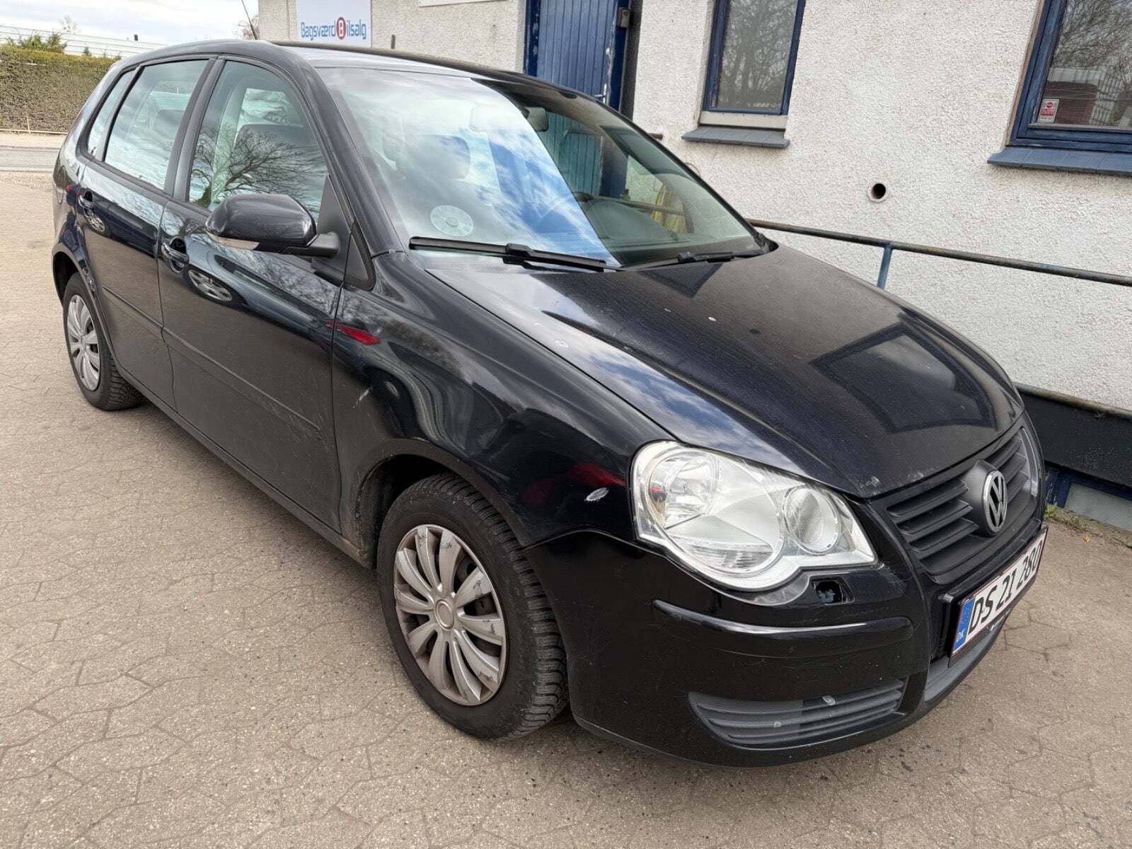 Sort VW Polo fra 2006