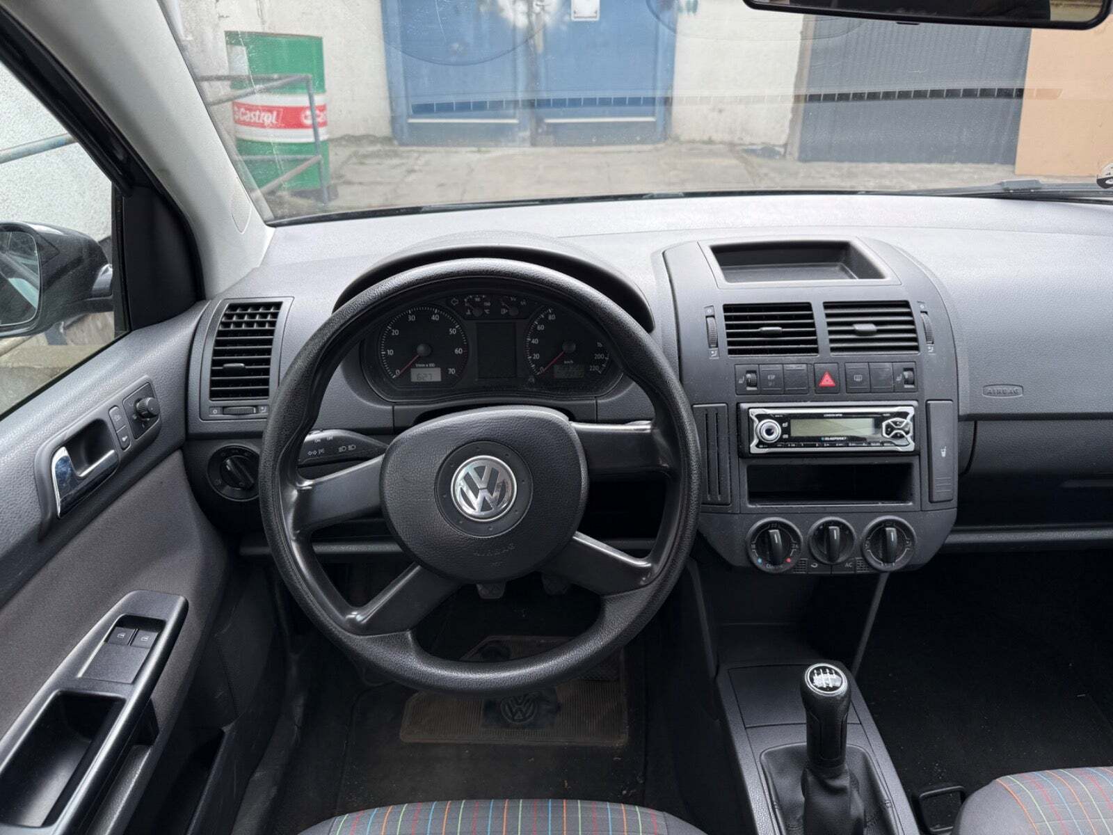 Sort VW Polo fra 2006