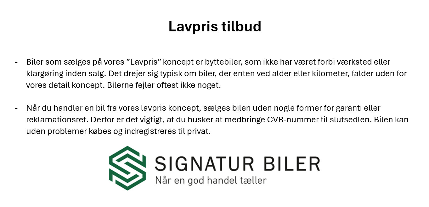 Sort Opel Zafira fra 2010