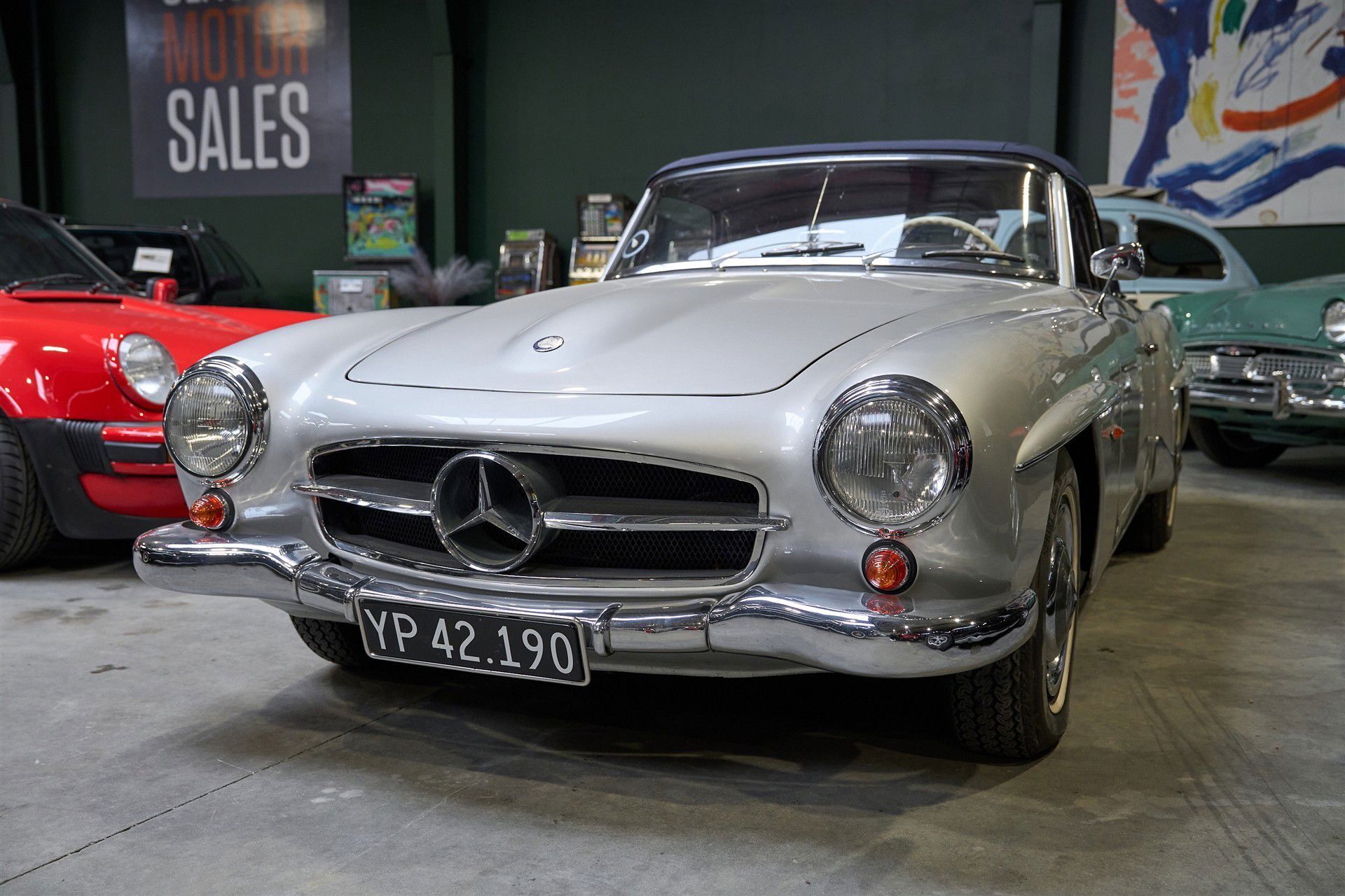 Mercedes 190 1,9 105HK Cabr.