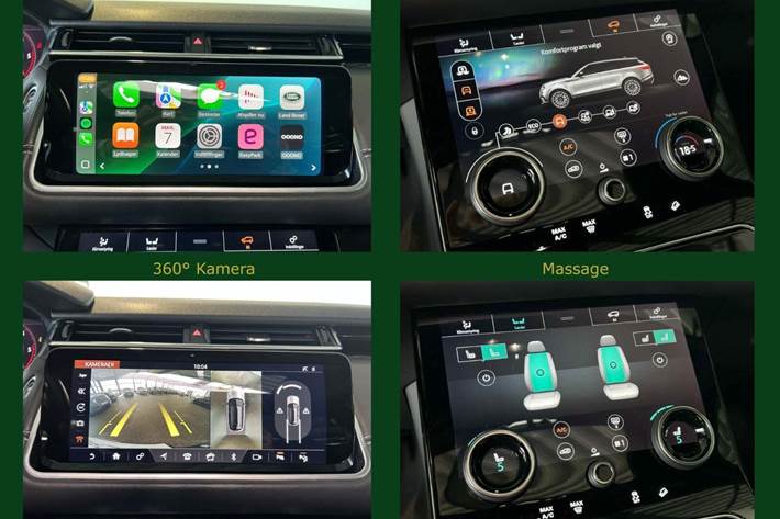 Sort Land Rover Range Rover Velar fra 2018