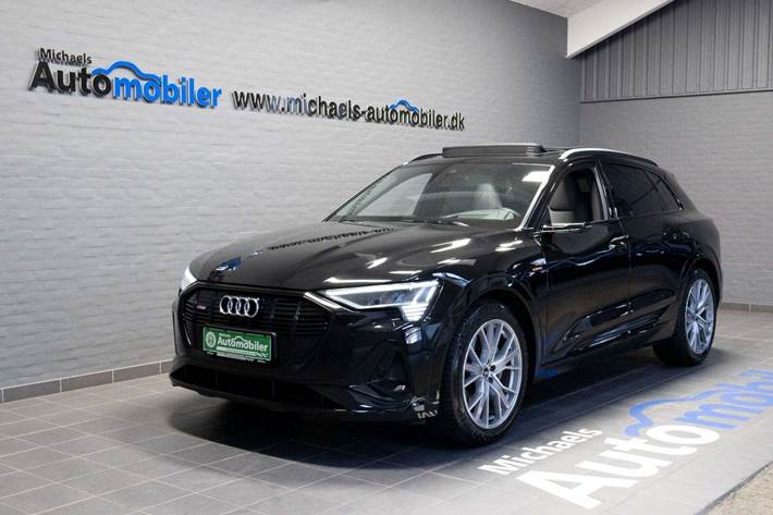 Sort Audi e-tron fra 2022