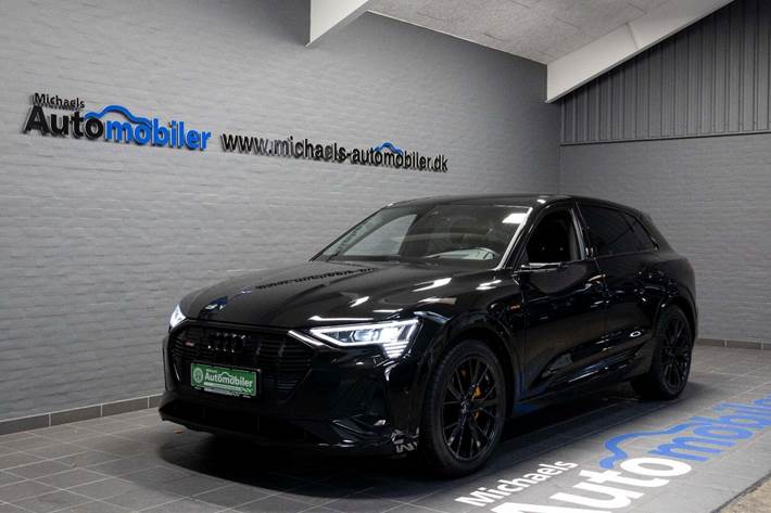 Sort Audi e-tron fra 2022