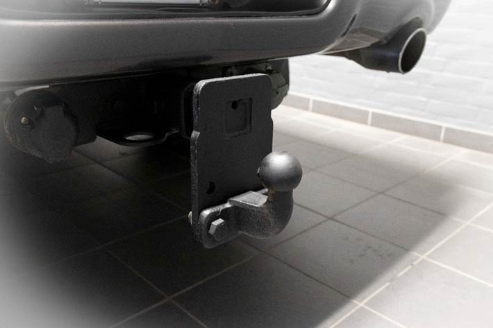 Grå Dodge RAM 1500 fra 2014