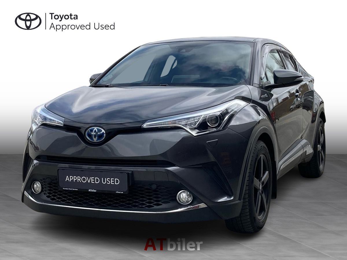 Sort Toyota C-HR fra 2019 set udefra