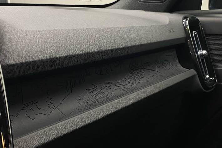 Blå Volvo C40 fra 2022