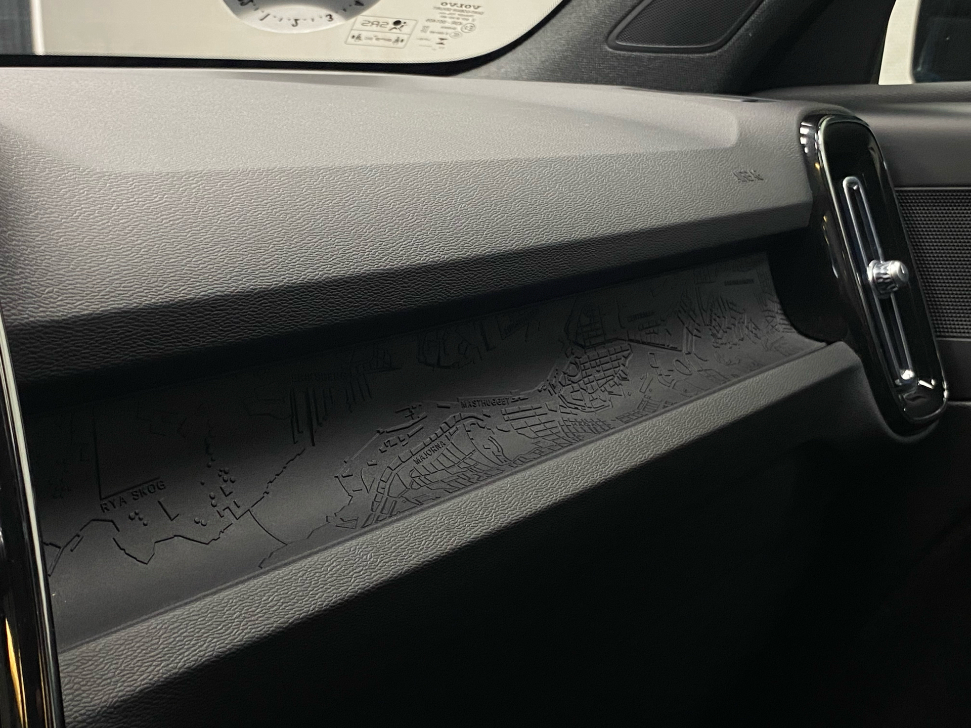 Blå Volvo C40 fra 2022