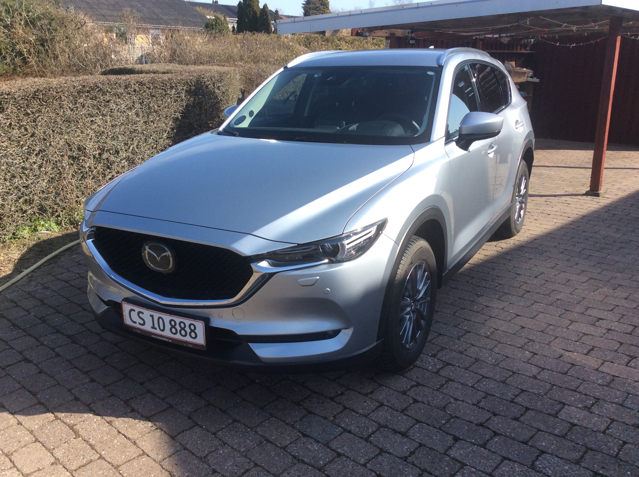 Grå Mazda CX-5 fra 2020