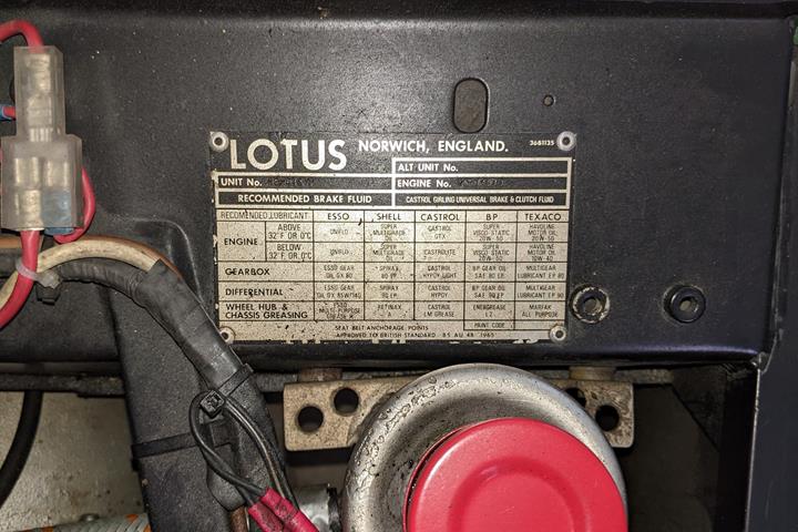 undefined Lotus Seven fra 1970