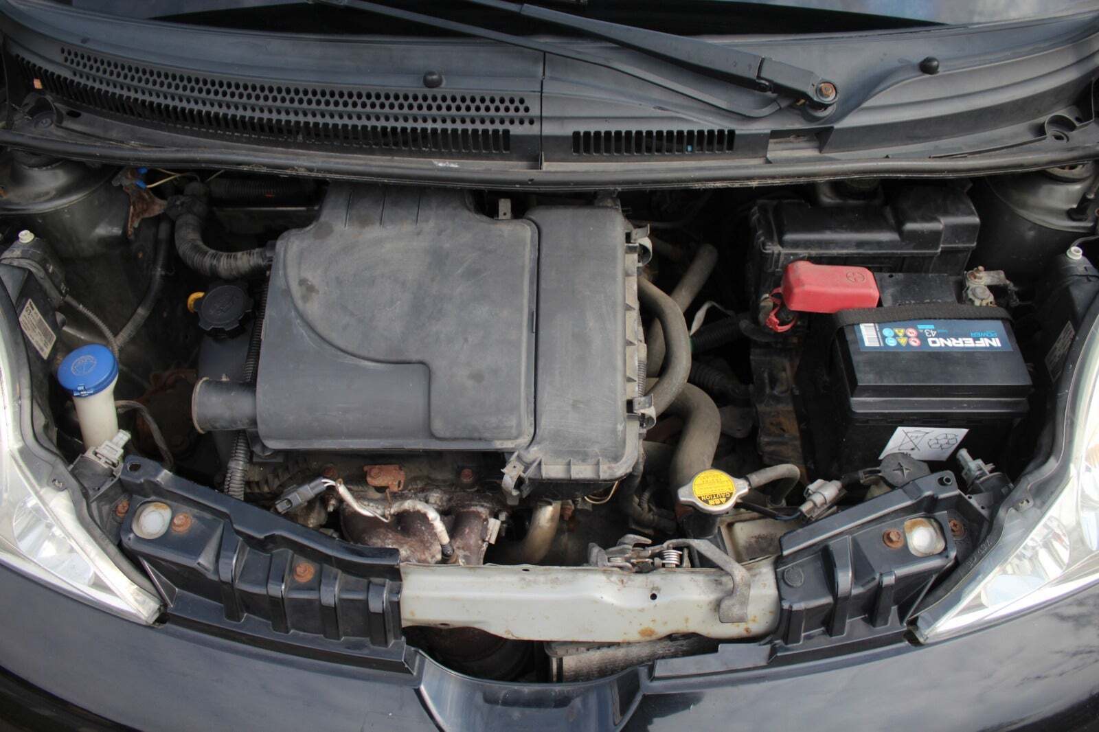 Sort Peugeot 107 fra 2008