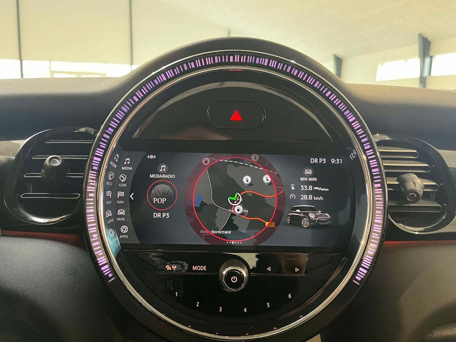 Sort Mini Cooper SE fra 2022