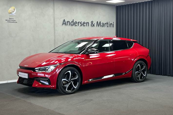 Rød Kia EV6 fra 2022