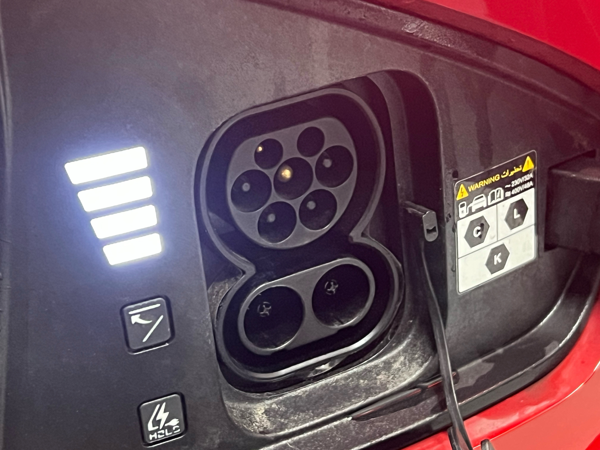 Rød Kia EV6 fra 2022