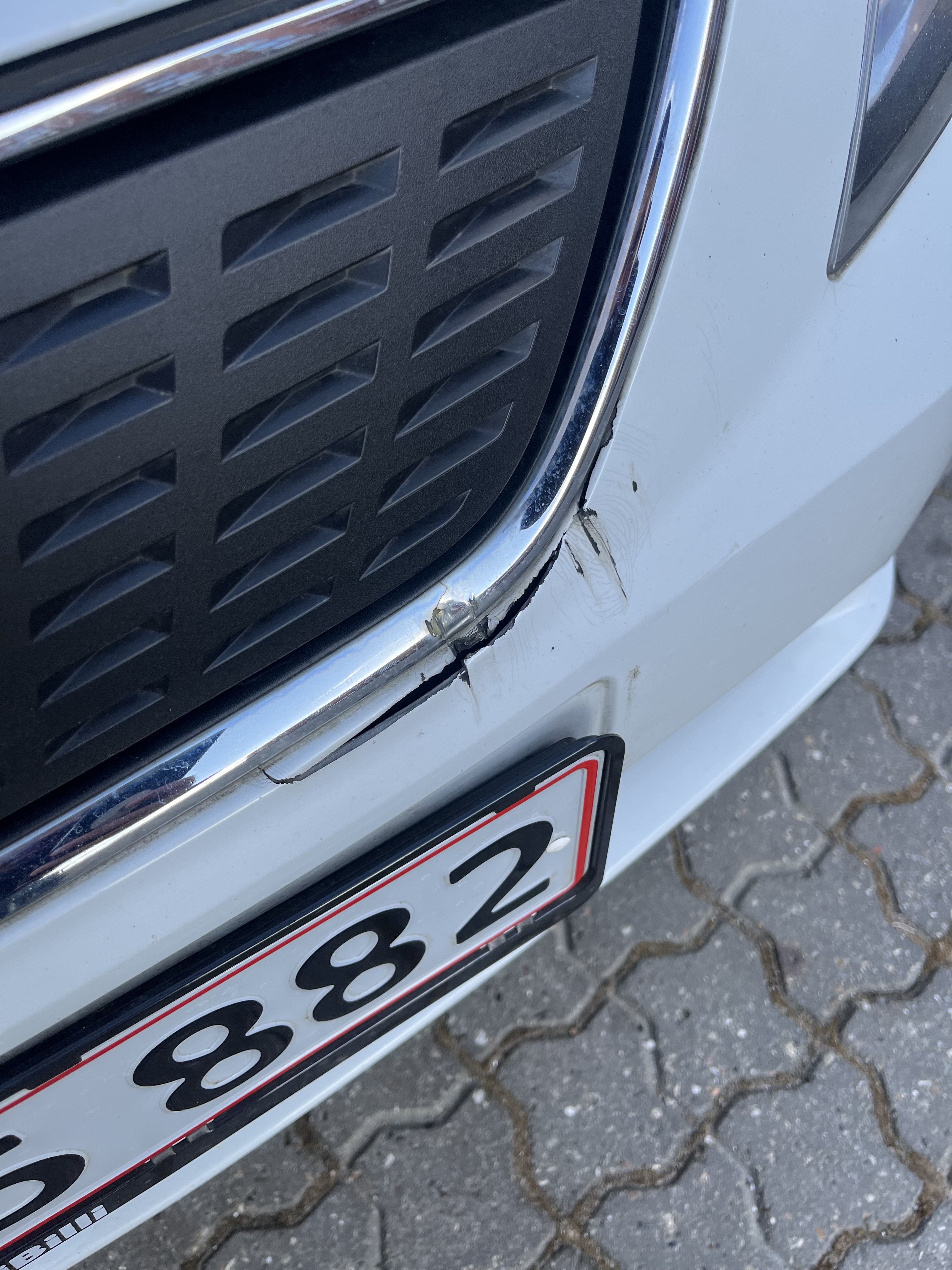 Hvid Seat Leon fra 2016