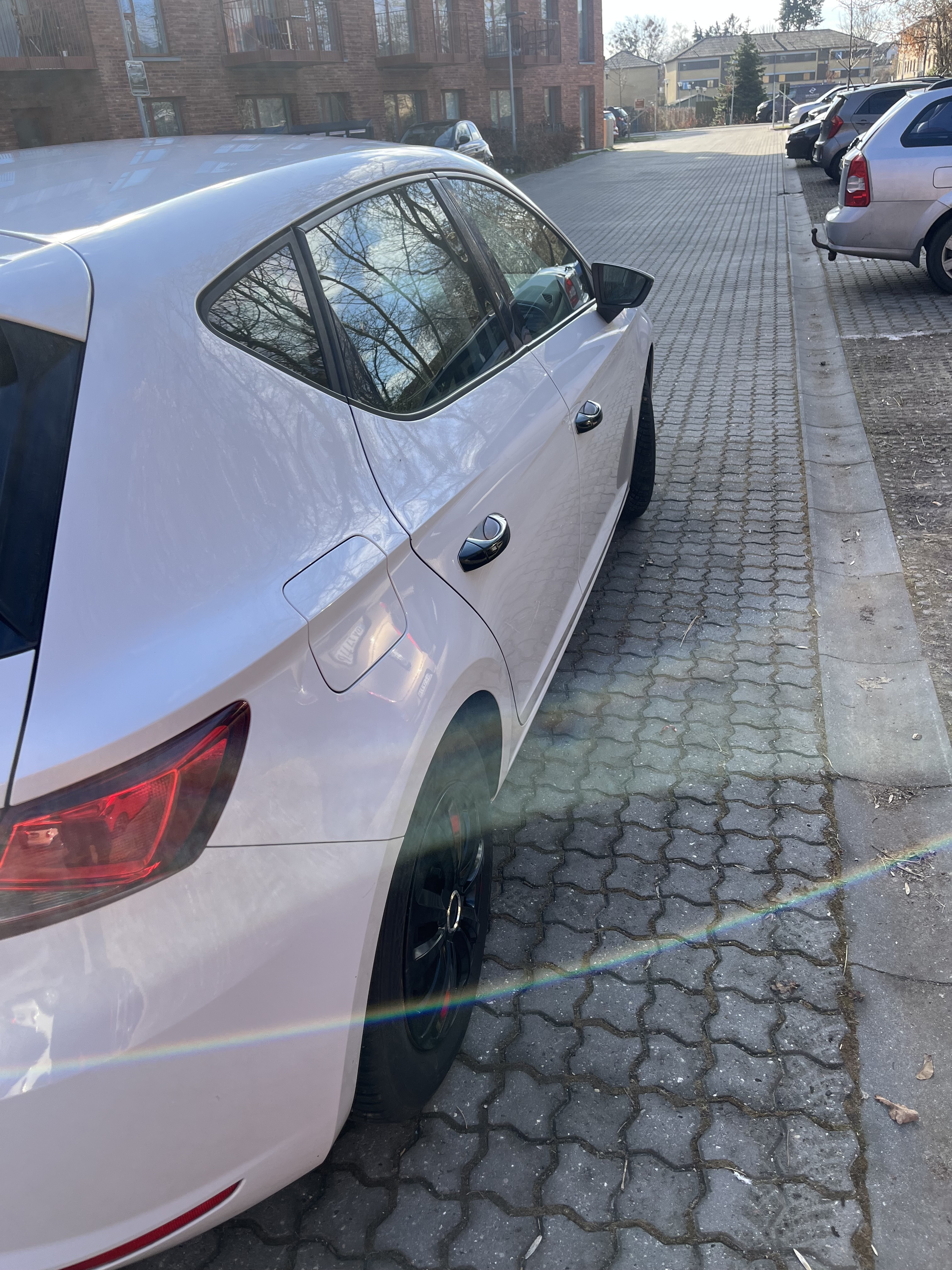Hvid Seat Leon fra 2016