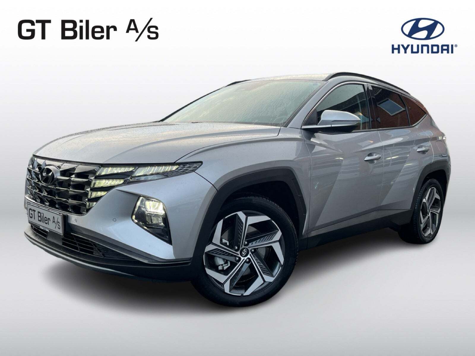 Sølv Hyundai Tucson fra 2022