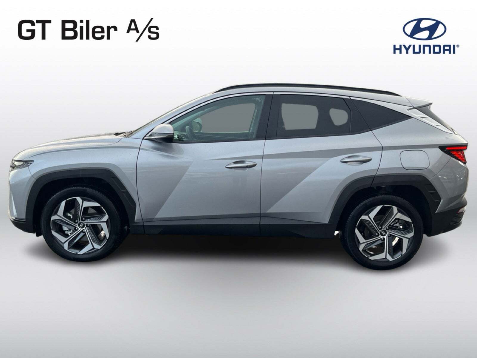 Sølv Hyundai Tucson fra 2022