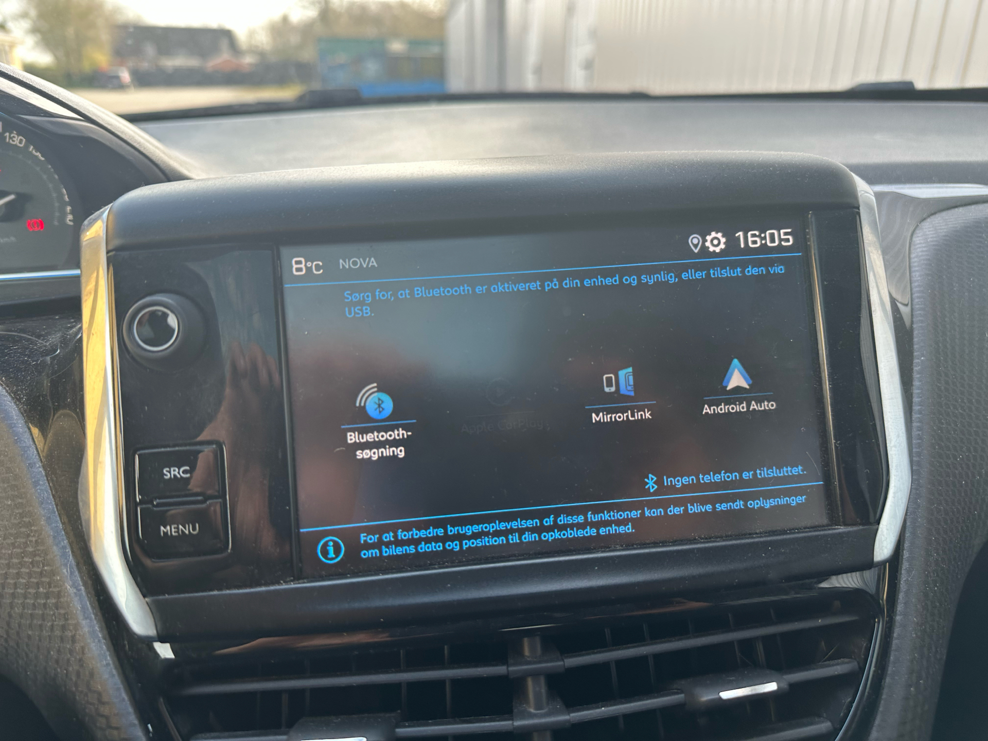 Sort Peugeot 2008 fra 2019