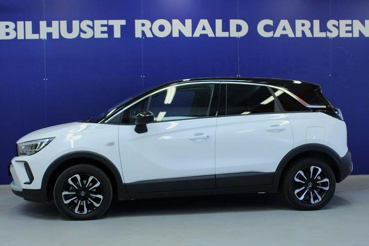 Hvid Opel Crossland fra 2024