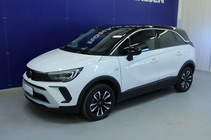 Hvid Opel Crossland fra 2024