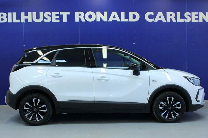 Hvid Opel Crossland fra 2024