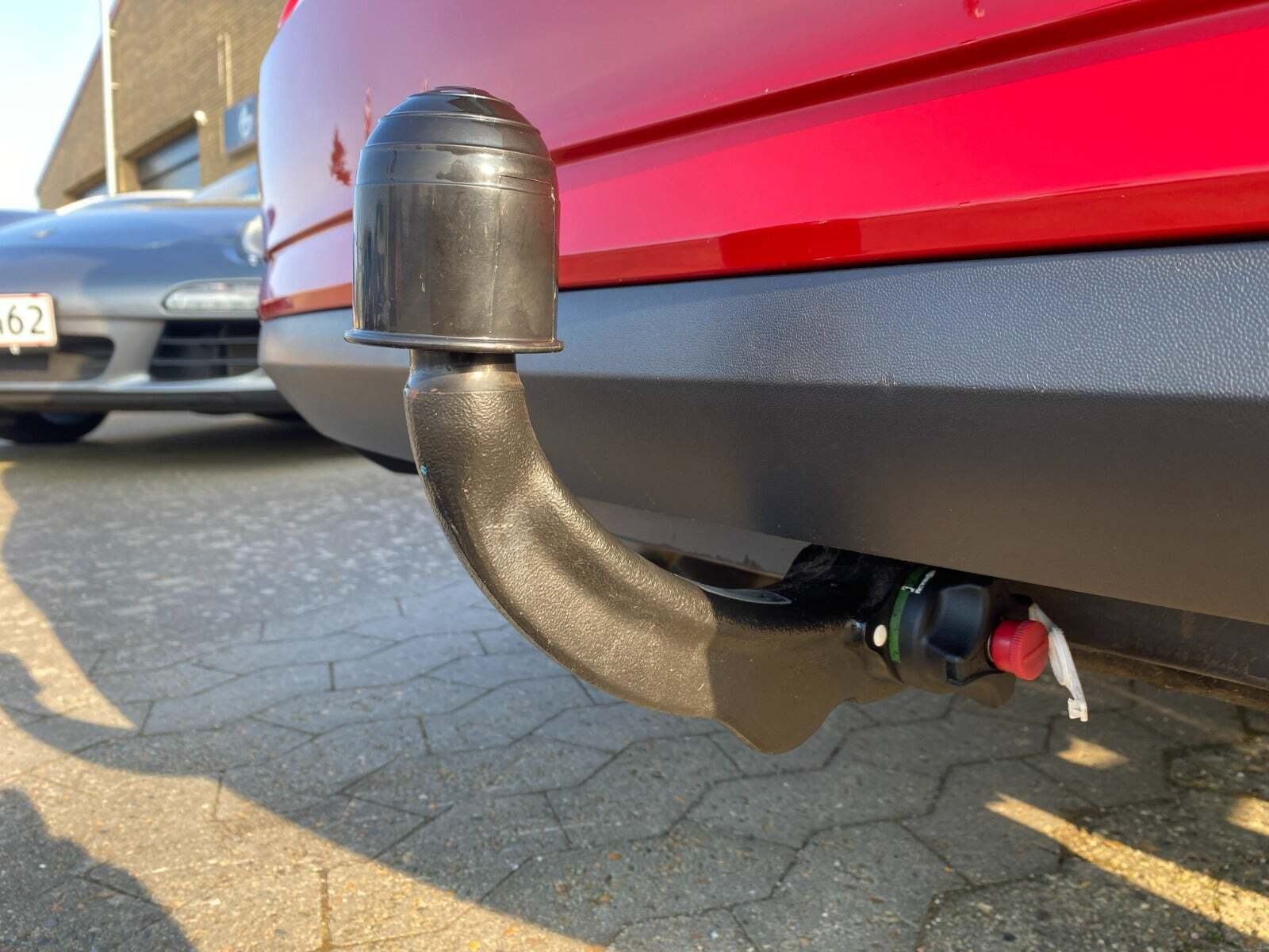 Rød Skoda Rapid fra 2018