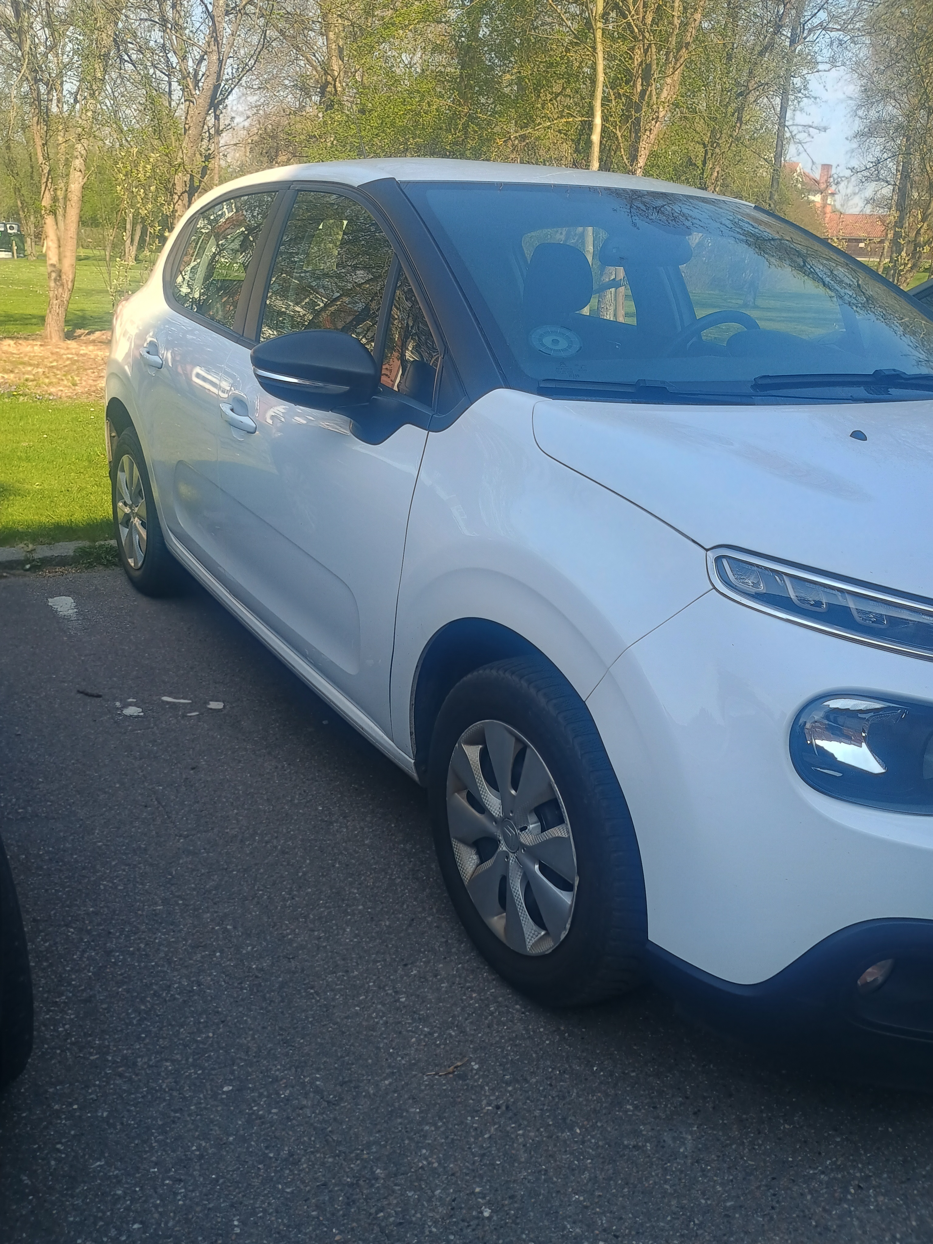 Hvid Citroën C3 fra 2018