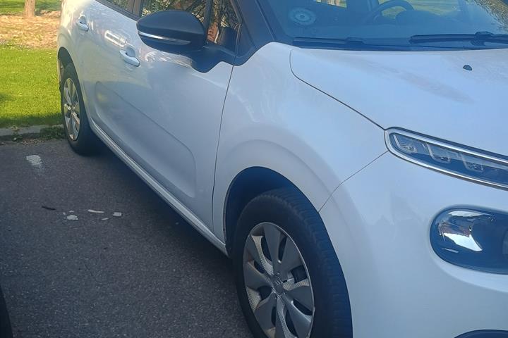 Hvid Citroën C3 fra 2018