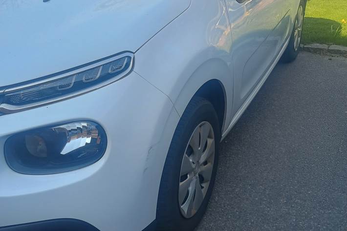 Hvid Citroën C3 fra 2018