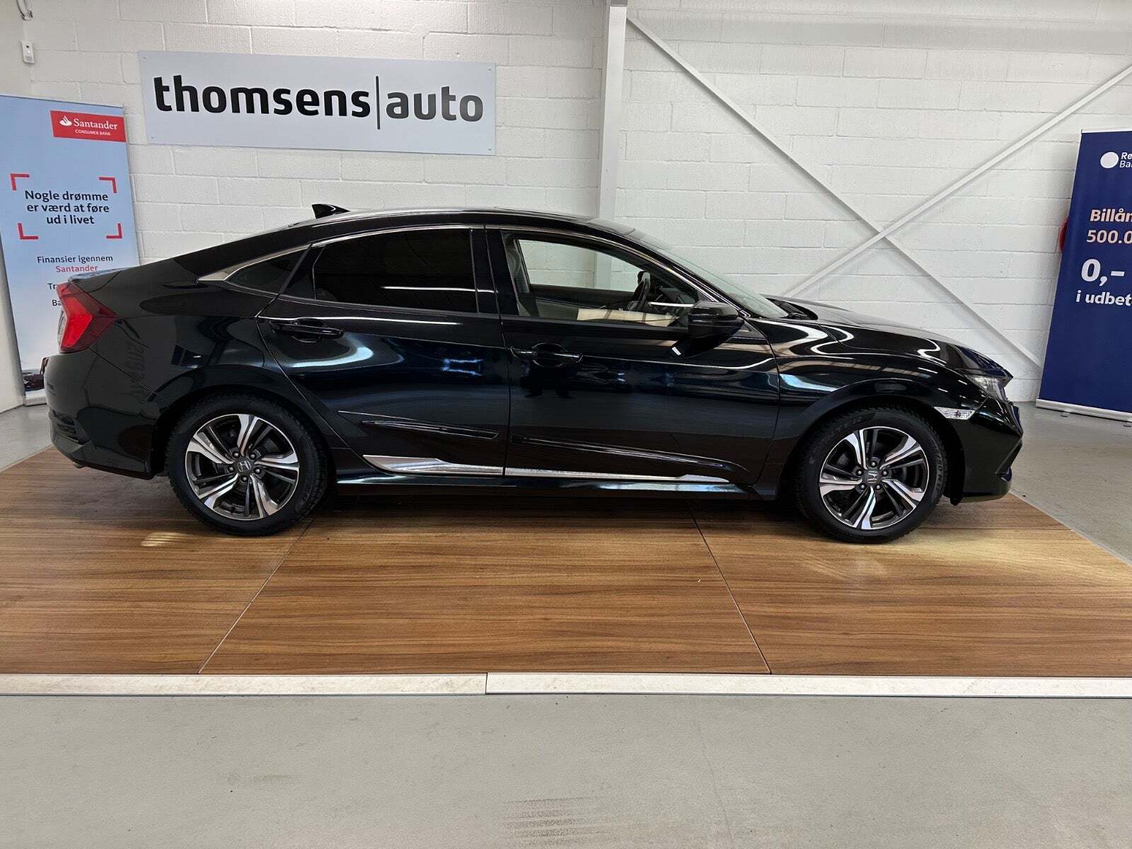 Sort Honda Civic fra 2020