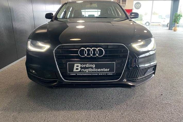 Sort Audi A4 fra 2015