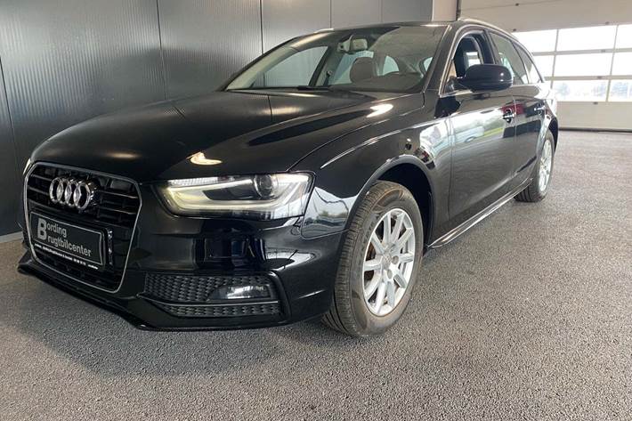 Sort Audi A4 fra 2015