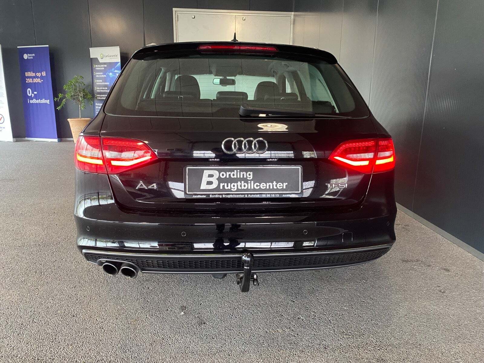 Sort Audi A4 fra 2015